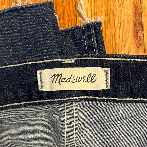 Madewell Dark Blue Ankle Jeans - Picture 3 of 11